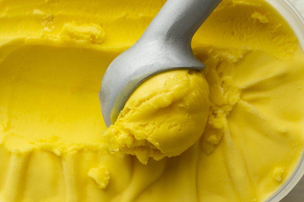 Glace fruit de la passion